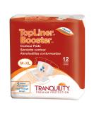 Tranquility TopLiner Contour Pads for Bowel Incontinence - 12 Count Pack - Buy Online on GoSupps.com
