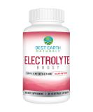 Buy Best Earth Naturals Electrolyte Support Supplement - Vitamin D Calcium Magnesium & More - 30 Capsules for Optimal Electrolyte Balance - Buy Online on GoSupps.com