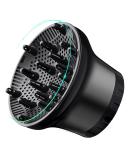 Adjustable Hair Diffuser for Curly Hair - Universal Attachment for 1.4-2.6 Inch Dryers - Ideal for Fine, Thick, Natural, and Frizzy Hair - Professional Salon Tool in Black - Buy Online on GoSupps.com
