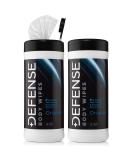 Defense Soap Body Wipes with 100% Natural Tea Tree Oil and Eucalyptus Oil | Post Workout, Sport, Wrestling, Camping, Shower Wipes for Men and Women. 40 Count (Pack of 2) Original 40 Count (Pack of 2) - Buy Online on GoSupps.com