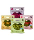 OLOVES Natural Whole Pitted Olives Variety Pack - Basil & Garlic, Chili & Oregano, Lemon & Rosemary | Vegan, Kosher, Gluten Free, Keto Friendly Healthy Snacks - 1.1 Ounce (Pack of 24) | 24-Pack Assorted Flavors - Buy Online on GoSupps.com