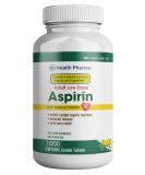 Health Pharma Aspirin 81 mg (1000 Enteric Coated Tablets) - Adult Low Dose Pain Relief | NSAID for Minor Aches | Value Pack by Bayer Generic - Buy Online on GoSupps.com