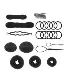 Fashionable Hair Design Styling Tool Set | Hair Volume Clip Knot Tool & Donut Wicking for Women & Girls - International Shipping - Buy Online on GoSupps.com