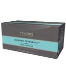 Taylors of Harrogate Organic Peppermint 100 Tea Bags (Pack of 1 Total 100 Teabags) 100 Count (Pack of 1) - Buy Online on GoSupps.com