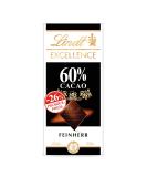 Lindt Excellence 60% Cocoa Fine Chocolate | Vegan Gift | Full-Bodied Bitter & Intensive Cocoa Taste | 100g Bar - Shop Now! - Buy Online on GoSupps.com