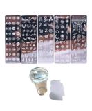 Frcolor 7-Piece Nail Stamp Set - DIY Nail Art with Flower Leaves & Animal Plates for Perfect Nail Decoration - Buy Online on GoSupps.com