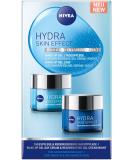Nivea Hydra Skin Effect Daily & Night Care Set - 72H Moisture with Hyaluron Gel Cream | International Shipping - Buy Online on GoSupps.com