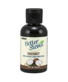 Now Foods Better Stevia Zero-Calorie Liquid Sweetener Coconut 2 fl oz (59 ml) - Buy Online on GoSupps.com