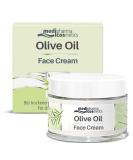 Medipharma Cosmetics Face Cream for normal & dry Skin | Daily Moisturizing Facial Lotion for Women & Men | Dry Sensitive Skin Care | Paraben-Free  Olive Oil  Vitamin A  Vitamin E (50ml) Fresh - Buy Online on GoSupps.com