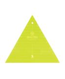 MISSOURI STAR QUILT Quilting Template Triangle | 8 Inch Acrylic 60 Degree Triangle Ruler for Charm Packs, Layer Cakes, Fabric Strips | Triangle Quilt Template for Cutting & Sewing, Green, (NOT5429) - Buy Online on GoSupps.com
