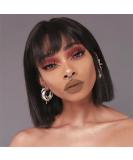 Queentas 10 Bob Wig for Women - 100% Human Hair Wig for Black Women | Best Quality & Comfortable Fit - Buy Online on GoSupps.com
