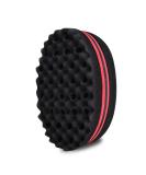 ELERA Hair Sponge Brush Big Holes (14mm Hole) Afro Curl Sponge Double Side Oval Magic Twist Coils Wave Hair Sponge for Home and Barber 1PCs - Buy Online on GoSupps.com