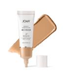 JOAH Beauty Perfect Complexion BB Cream with Hyaluronic Acid and Niacinamide - Medium Buildable Coverage, Lightweight Korean Makeup for Even Skin Tone - Semi Matte Finish, Light with Warm Undertones - Buy Online on GoSupps.com