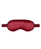 Luxurious Mulberry Park 100% Pure 30 Momme Silk Sleep Eye Mask - Ultra Soft Comfortable Light Blocking for Deep Sleep - Ruby Ruby - Buy Online on GoSupps.com