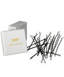 More Grip Hair Clamps & Bobby Pins - 24 Anti-Slide 6cm Black Clips with Storage Box | Ultra Paint Finish - Buy Online on GoSupps.com