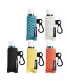 Lip Balm Holder Keychain Set - 5pcs Clip-On Chapstick Sleeves in Black, Orange, Jade, Yellow, Beige - Buy Online on GoSupps.com
