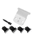 Replacement T-Blade Set for Andis D7/D8 - Compatible with Slimline Pro Li - Silver (1 Pack) - Buy Online on GoSupps.com