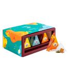 Shop ETS Organic Tea Gift Set - Wellness Sample Box with 12 Pyramid Bags for Birthdays Mother's Day Easter & Christmas - Buy Online on GoSupps.com