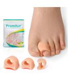 Toe Separators for Women | Gel Spacers for Bunions & Overlapping Toes | Big Toe Alignment Correctors (12 Pack 3 Sizes Beige) - Comfortable Relief & Support - Buy Online on GoSupps.com