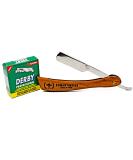 Buy Roman Empire Spartacus Straight Razor - Professional Barber Shaving Set with 100 Derby Blades | International Shipping Available - Buy Online on GoSupps.com