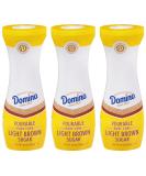 Domino Pourable Pure Cane Light Brown Sugar 10 oz - Pack of 3 - Buy Online on GoSupps.com