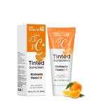 Buy Vitamin C Suncream SPF 40 - 2024 Summer UV Protection for All Skin Types - Unisex Facial Sunscreen (1.4 Fl Oz) - Perfect for Outdoor & Beach Activities - Buy Online on GoSupps.com