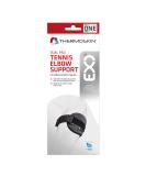Buy Thermoskin EXO Dual Tennis Elbow Support - Black OSFM | International Shipping Available - Buy Online on GoSupps.com