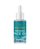 MELORA Manuka Face Oil - Anti-Aging Serum for Dry/Sensitive Skin | Vitamin C A & E | 1 Oz - Perfect for Men & Women - Buy Online on GoSupps.com