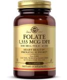 Solgar Folate 800 mcg - 250 Tablets for Optimal Health | Buy Now - Buy Online on GoSupps.com
