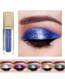 Kilshye Glitter Liquid Eyeshadow - High Pigment Metallic Eye Shadow in D- Blue 15 | Long Lasting & Waterproof Liquid Makeup for Women and Girls - Buy Online on GoSupps.com