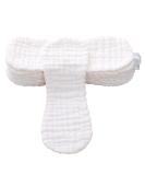 Happy Cherry Washable Cotton Diaper Inserts - 12 Reusable Baby Diapers (10 White + 2 Extra) | Eco-Friendly International Shipping - Buy Online on GoSupps.com