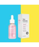 ChicBeauty Total Perfection Serum - Organic Anti-Aging Brightening & Moisturizing | Hyaluronic Acid Niacinamide Vitamin C & E - 1 oz - Buy Online on GoSupps.com