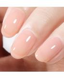 AILLSA Nude Gel Polish - Light Rose Pink Skin Color Sheer Nail Polish 15ml - Buy Online on GoSupps.com