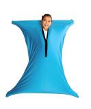 SZSMART Sensory Body Sock for Kids 47"x27" Full-Body Wrap Stretchy Body Sox to Relieve Stress for Children with Autism Anxiet (Wathet M/114-137cm) M/114-137cm Skyblue - Buy Online on GoSupps.com