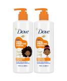Dove Shampoo and Conditioner Set - Love Collection for Curly Wavy & Kids Hair | 17.5 Oz - International Shipping Available - Buy Online on GoSupps.com