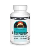 Source Naturals L-Tryptophan 500 mg 120 Tablets - Buy Online on GoSupps.com