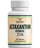 DW Astaxanthin 12mg | 50 Softgel Capsules | High Strength Antioxidant Supplement | Non-GMO & Gluten Free - Buy Online on GoSupps.com