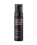 b.tan darkest self tanner | i want the darkest tan possible - 100% natural, fast, 1 hour sunless tanner mousse, no gimmicks, no fake tan smell, no added nasties, vegan, cruelty free, 6.7 fl oz - Buy Online on GoSupps.com