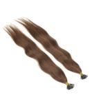 Buy Remy Microring I-Tip Hair Extensions - 20 Strands 10g 45cm (18) Chocolate Brown 4# - Premium Quality Remy Hair for International Shipping - Buy Online on GoSupps.com