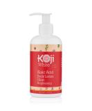 Koji White Kojic Acid Skin Brightening Body Lotion - Daily Moisturizer & Glowing Skin  Dark Spots  Uneven Skin Tone  Vegan  Not Tested on Animals  8.45 Fl Oz Bottle - Buy Online on GoSupps.com