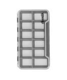 Waterproof Slim Fly Fishing Box with Magnetic Compartments - Grey (187X102X16mm) - Buy Online on GoSupps.com