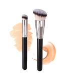 Make-up Brush Set: Soft Synthetic Concealer & Foundation Brushes for Flawless Application - 2 Pieces - Buy Online on GoSupps.com