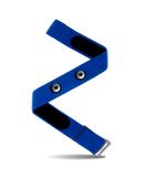 Pulse Knife Breast Belt Replacement for Polar H10 H9 H7 | Adjustable HRM Soft Belt Compatible with Polar Heart Rate Sensors - Blue - Buy Online on GoSupps.com