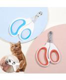 2PCS Pet Nail Clippers with 2mm Round Cutout for Cats/Birds/Small Animals - Avoid Over Cutting Nail Clippers for Hyperactive Cats Who Like to Struggle - Injury-Free Nail Cutting for Novice pet Family - Buy Online on GoSupps.com