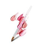 Aokitec Kolinsky #22 Acrylic Nail Brush - Professional Wood Brush for Manicure & Nail Art Pink - Buy Online on GoSupps.com