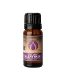 Ecodrop Clary Sage Essential Oil - 10ml Bottle | Pure & Natural Therapeutic Grade Salvia Sclarea Oil - Organic Aromatherapy for Stress Relief, Digestion & Mood | Massage & Bath Oil - Buy Online on GoSupps.com