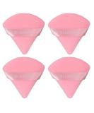 Buy BLAAROOM 4-Piece Pure Velour Triangle Powder Puff Set - Perfect Makeup Tool for Loose Mineral Powder & Foundation - Pink - Buy Online on GoSupps.com
