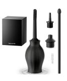 Silicone Enema Bulb Kit - 9.84in Douche Cleaner for Men & Women | 8.5oz Enema Bulb & Shower Connection - Improve Hygiene & Comfort - Buy Online on GoSupps.com