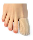 Gel Toe Caps for Big Toes 4 Pcs Toe Covers Toe Protectors Closed Toe Sleeves for Corns Remover Callus Cushion Bunion Treatment (4 PCS) - Buy Online on GoSupps.com
