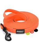 Reavet 5m Neon Orange Drag Line for Dogs | Robust Waterproof Leash with Padded Handle | Ideal Training Leash for Large & Small Dogs - Buy Online on GoSupps.com